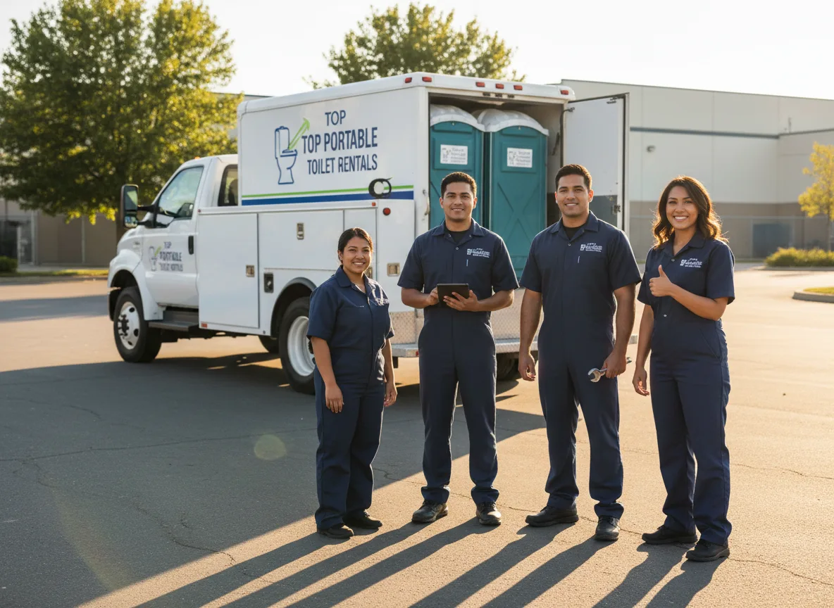 Short Term Porta Potty Rental company in Roseville, OH
